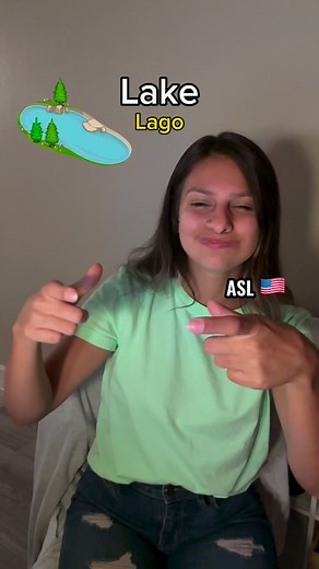 24K views · 439 reactions | Learn how to sign “lake,” “trip,” “to walk or to stroll,” and “enjoy” in ASL & LSM || #ASL #LSM #SignLanguage #reelsfb | ASL & LSM | Facebook