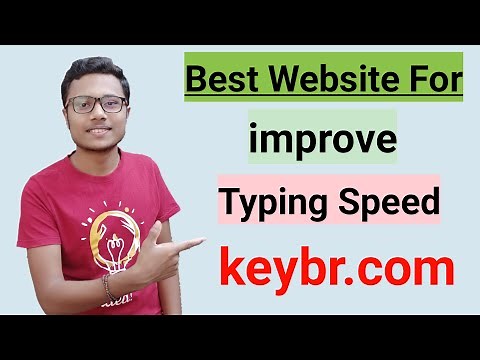 How to improve typing speed in one month | how to use keybr.com | how to type faster | #typingskill