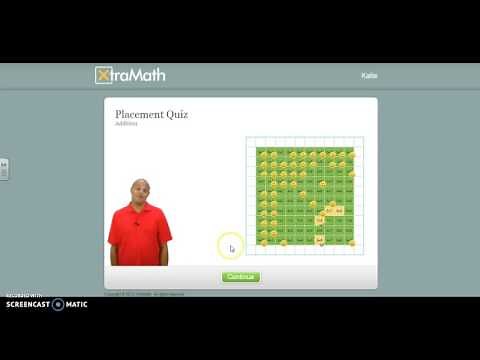 Xtra Math Student Tutorial