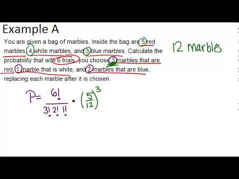 Multinomial Distributions: Examples (Basic Probability and Statistics Concepts)