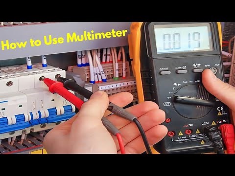 How to use Digital Multimeter | Voltage Current Resistance measurement using digital multimeter