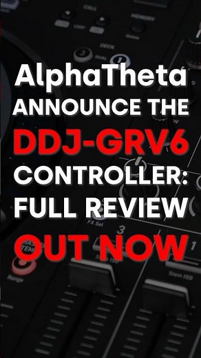 AlphaTheta DDJ-GRV6 Review | Beatsource Tech #shorts #djcontroller #dj #serato #rekordbox