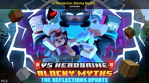 Vs Herobrine: Blocky Myths V2 DEMO (OUT NOW) Mod for Friday Night Funkin' | FNF Mods