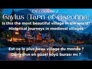 Caylus (Tarn-et-Garonne) 🇫🇷 The Most Beautiful Villages Médiéval in France Series #310