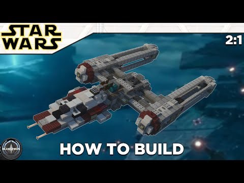 Resistance Y-wing | Minecraft Star Wars tutorial