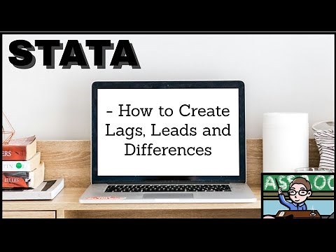 Stata - How to Create Lags, Leads and Differences