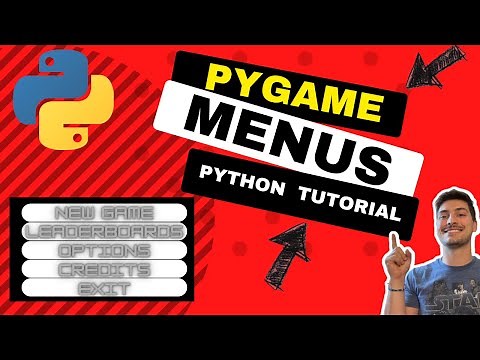 How to Create Menus in Python Games! (PyGame Tutorial)