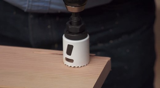 46K views · 976 reactions | Hole saws are more efficient and precise at cutting larger holes in materials. Tom Silva shows Kevin O'Connor how to use one below ⤵️ | This Old House | Facebook