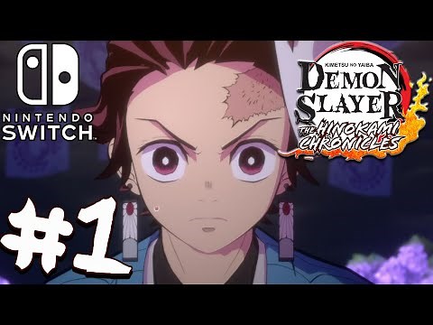 Demon Slayer (Switch) Gameplay Walkthrough Part 1 - Chapter 1: Final Selection [1080p 60fps]