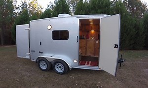 How to Convert a Cargo Trailer Into a Camper in Just 4 Steps