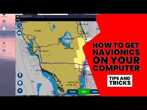 Easiest way to run Navionics charts on a Computer!