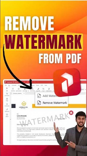Remove Watermark from PDF File Instantly! 100% Free & Easy Method #removewatermark #pdfediting