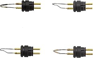 Walnut Hollow Wire Tip Woodburning Tool Replacement Points Set, 4 Replacement Tips