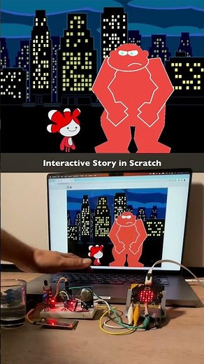 Scratch, micro:bit - Interactive Story with Sensors