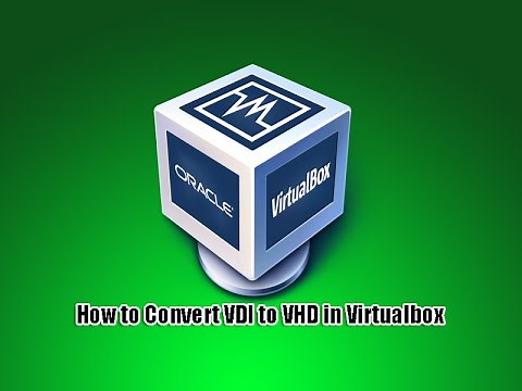 How to Convert VDI to VHD in Virtualbox