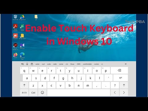 How to enable touch keyboard in Windows 10 | How to enable touch keyboard on Microsoft Surface