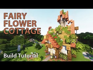 FAIRY COTTAGE Minecraft | Cottagecore House Build Tutorial