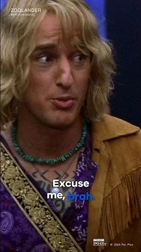 "You're excused... and I'm not your brah" #Zoolander