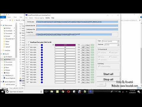 How to use Smartphone Multiport Download tool