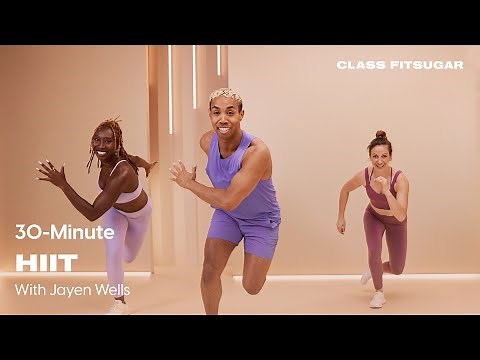 30-Minute Bodyweight HIIT Workout With Jayen Wells | POPSUGAR FITNESS
