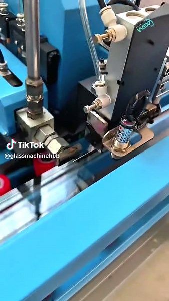 Automated Glass Cutting and Processing Machine