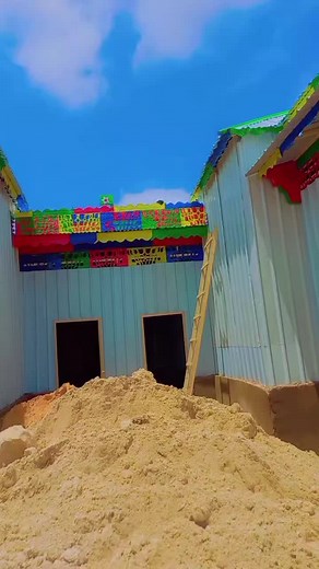 Colorful Decorative Panels Transform Building Facade