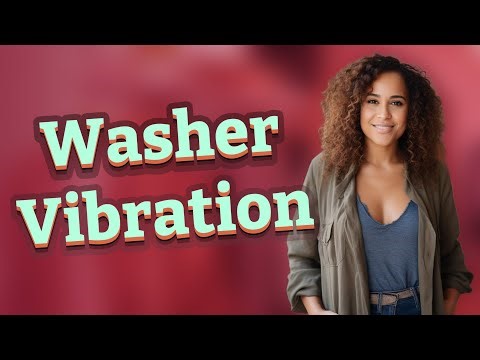 What Is a Normal Vibration Level for a Washing Machine?