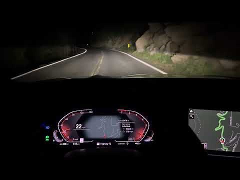 BMW Adaptive LED Headlights DEMONSTRATION