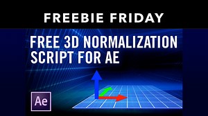 Freebie: 3D Normalization in After Effects with Tutorial -