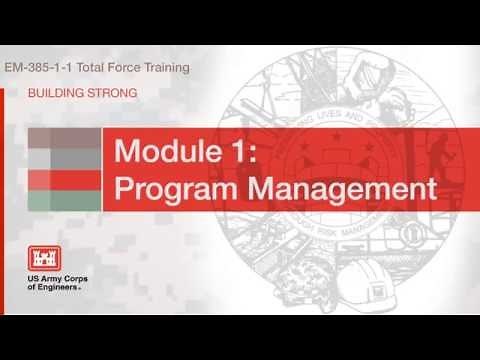 NAVFAC Safety Training Module 1: Program Mgmt