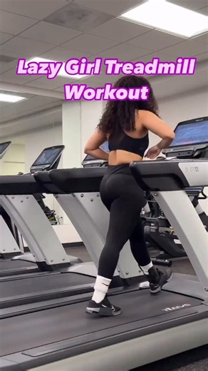20-Minute Lazy Girl Treadmill Workout This has to be my FAVORITE lazy girl workout. When Im short for time or don’t feel like putting a whole 45-minute workout together, this treadmill workout ALWAYS does the trick! Here’s what to do: -Walk for 5 minutes to warm-up -After the 5 minutes, jog for two minutes straight. Speed 4.5 or higher with and Inline of 3 -Follow the two minute jog with a two minute BRISK walk. Speed 3.5, incline of 3. - Repeat the jog and walking cycle for 20 minutes. -Cool do