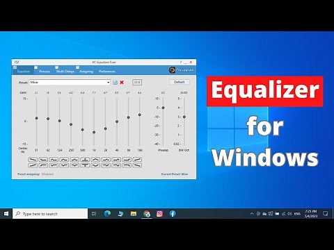 How to Install Equalizer in Windows 10 or 11 | Equalizer for PC