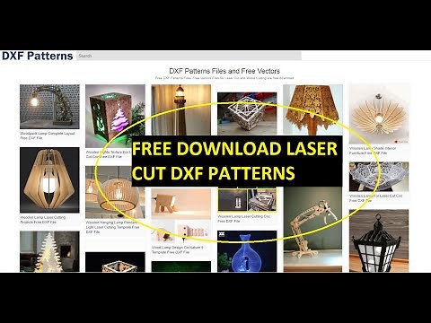 Free Download Laser Cut DXF Patterns, 3D Puzzle, Plasma Cutter files From dxfpatterns.com
