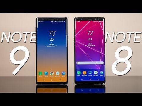 Samsung Galaxy Note 9 vs Samsung Galaxy Note 8
