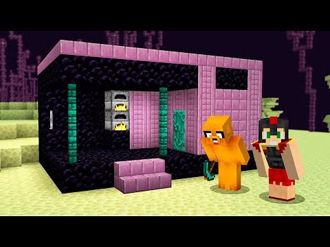 Minecraft BUT WE FOUND THE SECRET VILLAGE OF THE END 😱 INVICTOR MINECRAFT