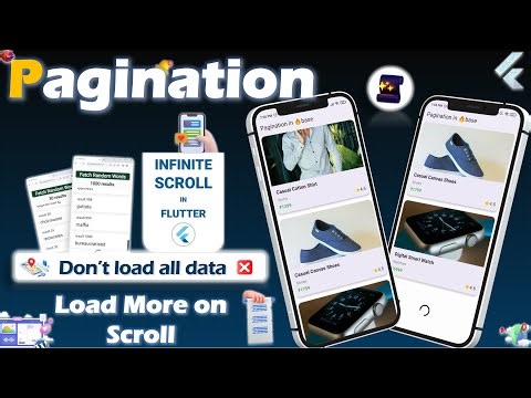 Load More Data On Scrolling With Flutter Pagination | How to Implement Pagination In Flutter