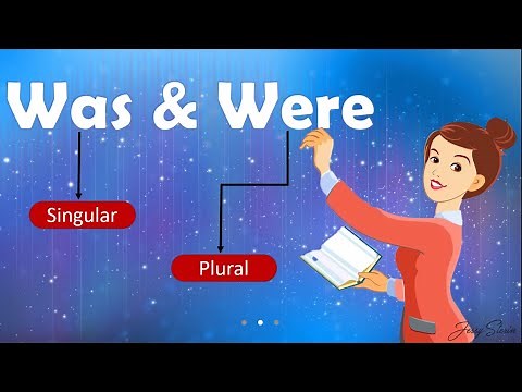 Use of Was and Were | English Grammar | Use of Was and Were in sentences | Was and Were for kids