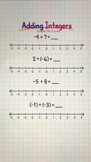 183K views · 1.9K reactions | How to use number line in adding integers for kids | Math fo Kids #mathforkids #mathlove #mathematics #mathreview #viralmaths #learnmath | Math Love | Facebook