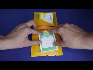 Pallet Racking Inspection Checklist Solution & Tag (Patent Protected) Explainer Video