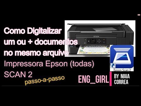 Como Digitalizar Impressora Epson Scan 2