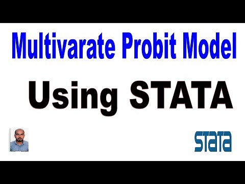 Multivarate Probit Model Using STATA