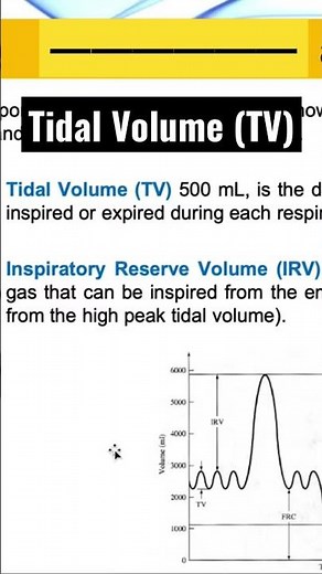 Learn About Respiratory Tidal Volume (TV) | Explained in an Easy to Understand Video | #BME320
