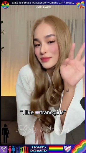 Male to Female Transgender Woman - Janna.tsuki #viralvideo #shortvideo #transgender #mtf #shorts