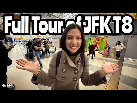 JFK International Airport Terminal 8 - Full Walkthrough Tour #travel #airport