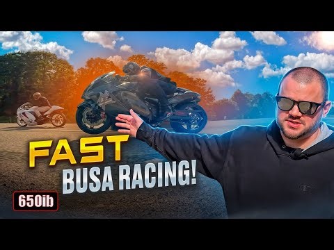 We RACED The FASTEST BUILT MOTOR Suzuki Hayabusa's in AMERICA!