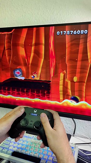 Gameplay of New Super Mario Bros WiiU #supermario #supermariobros game gaming #viral VideoGames Play Gameplay #fyp Gaming popular video gamingvideos #Gaming new Video Games