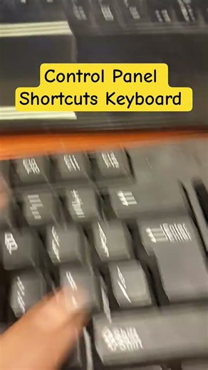 Control Panel Shortcut | Windows 11/10 Tips & Tricks 🔥 #shortcutkeys #keyboardshortcuts #trending