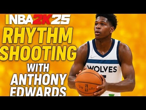 NBA 2K25: Anthony Edwards Rhythm Shooting Tutorial | Best Jumpshot & Green Window