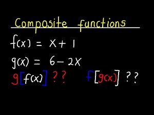 Mastering Composite Functions | Step-by-Step Guide to Working with Composite Functions
