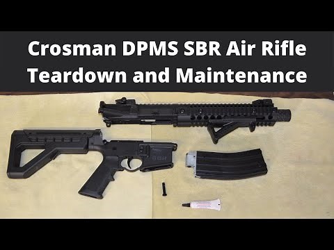 Crosman DPMS SBR Air Rifle Teardown and Maintenance